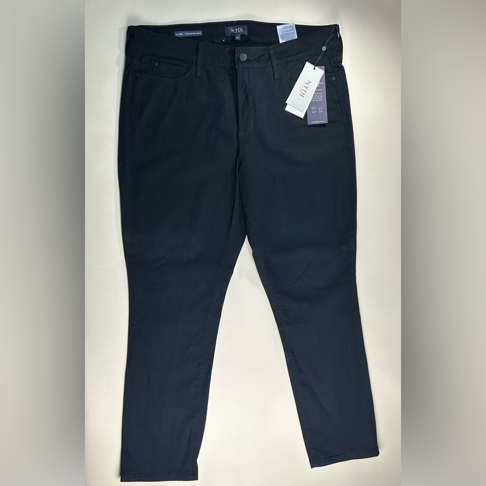 NEW NYDJ Men's Black Skinny Jeans size 14